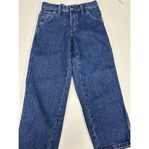 Rustler  Legendary Gold Youth‎ Jeans Sz 8 Relaxed Fit Stonewashed USA NWT